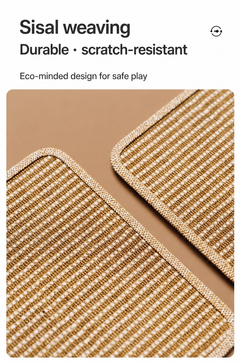 Sisal weaving craftsmanship — durable — PawLab
