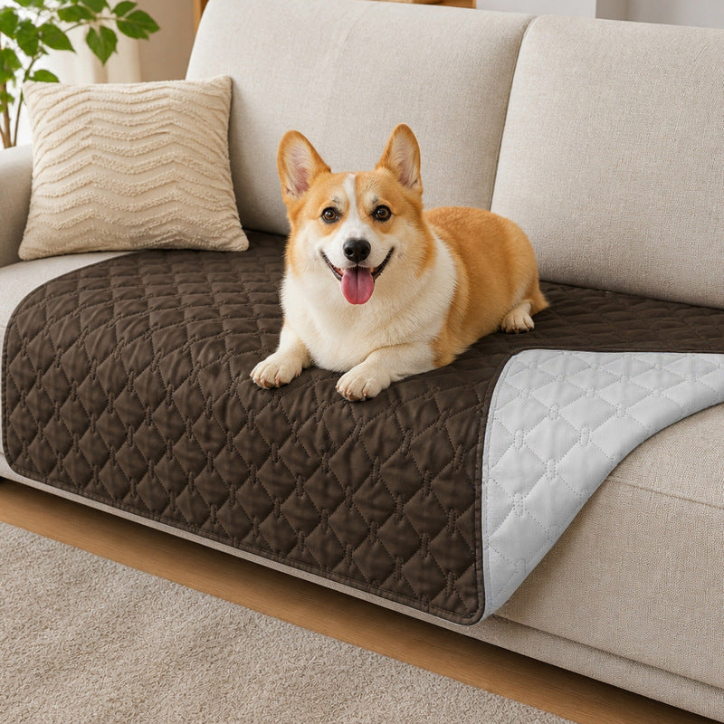 Cookie Brown — waterproof couch mat — PawLab