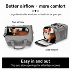 Top and side windows — easy in and out — PawLab (warm-v3)