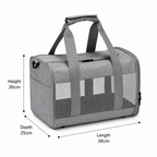 Size 38×25×26 cm — PawLab breathable carrier (warm-v3)