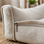 Removable cover zipper detail