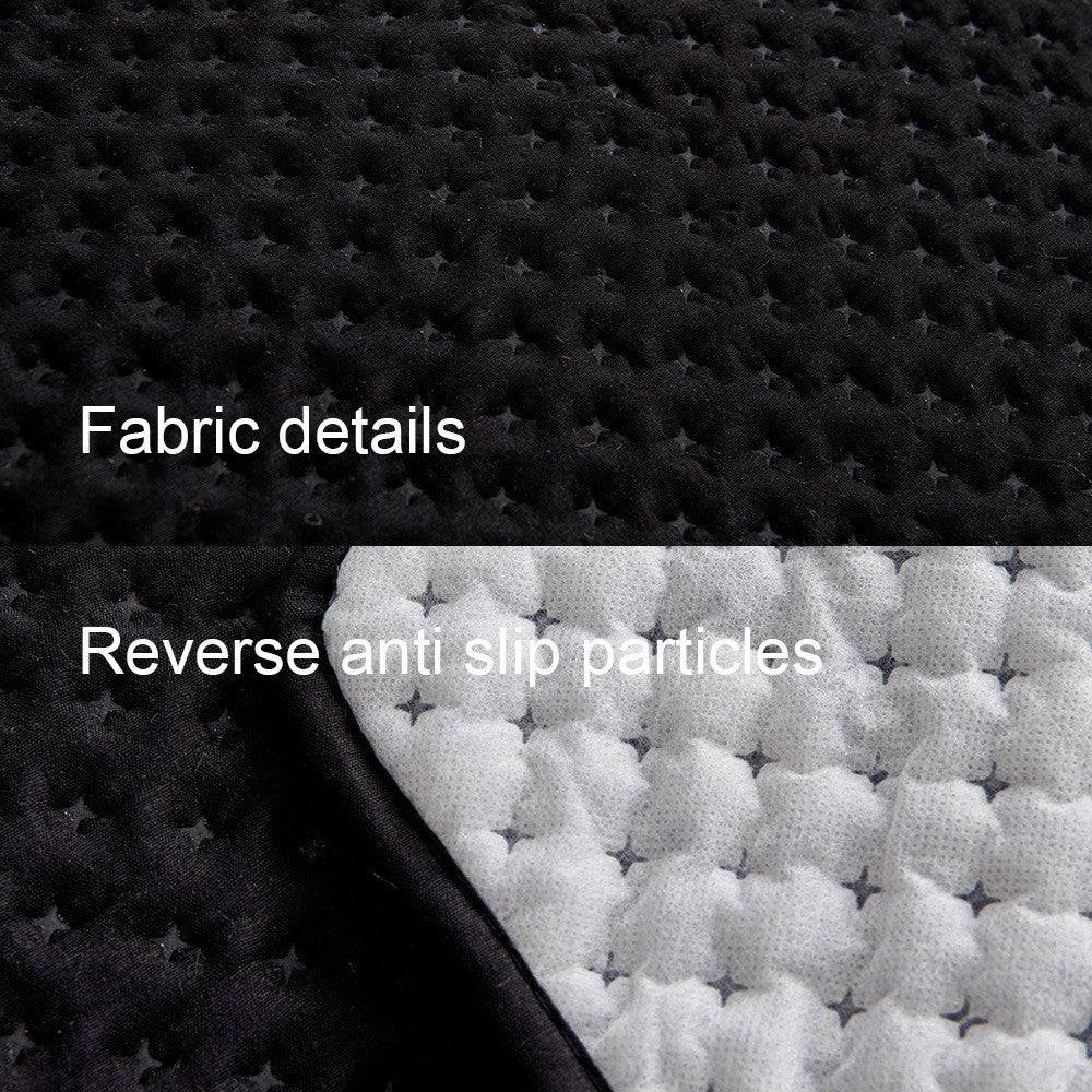 Fabric details · Reverse anti-slip particles