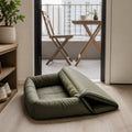 Zip-Fold Travel Pet Bed — w4-04-01-hero — PawLab lifestyle