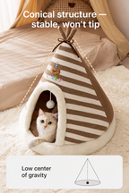 Conical structure — stable, won't tip — PawLab
