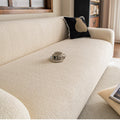 Ivory — waffle stretch sofa cover — PawLab
