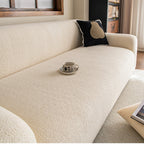 Ivory — waffle stretch sofa cover — PawLab